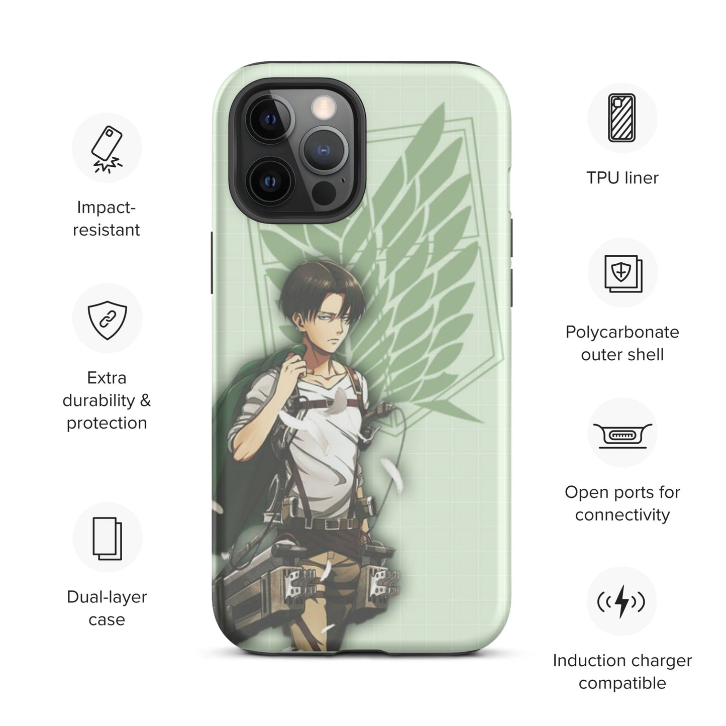 Coque d'iPhone® Levi Ackerman