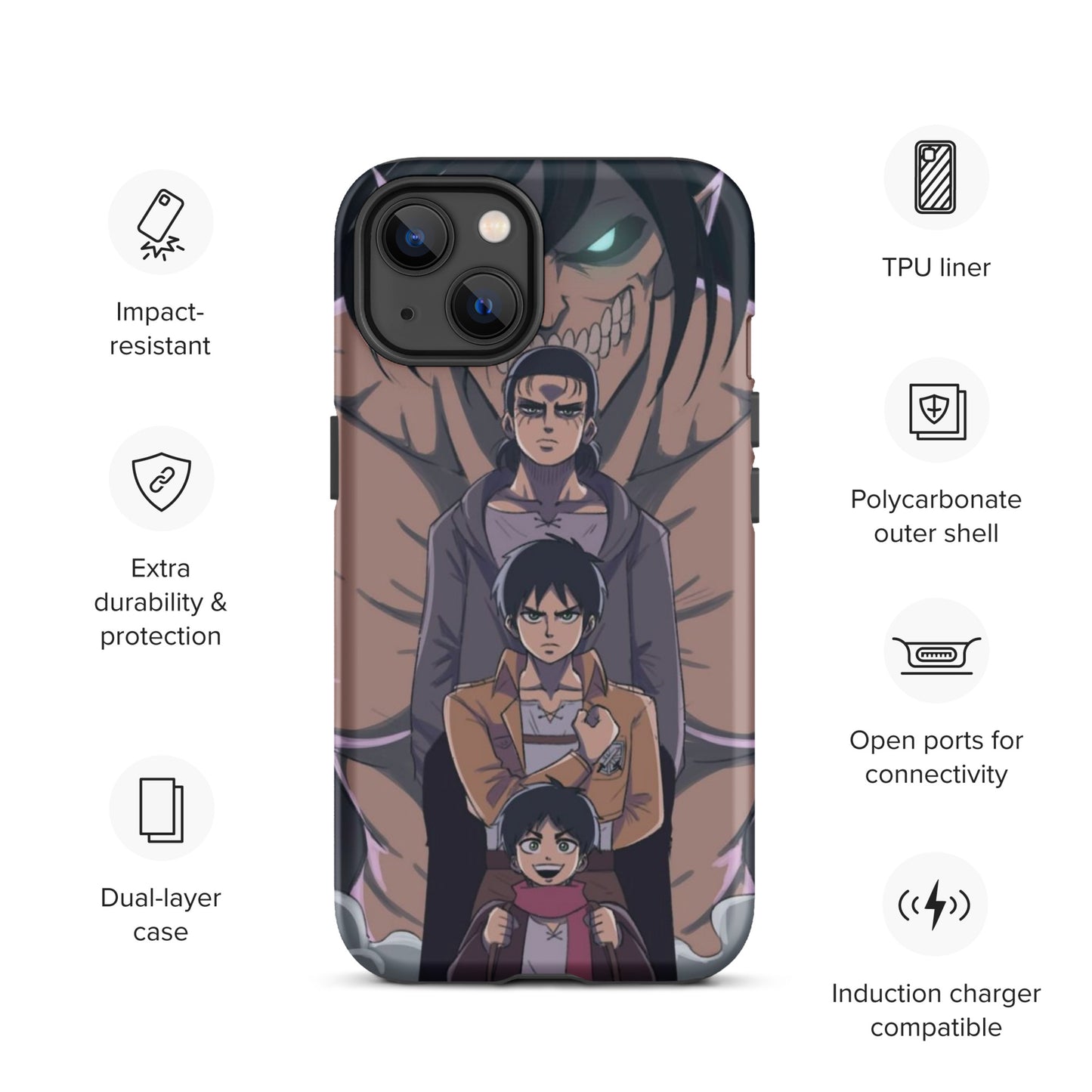 Coque d'iPhone® Eren Jaeger