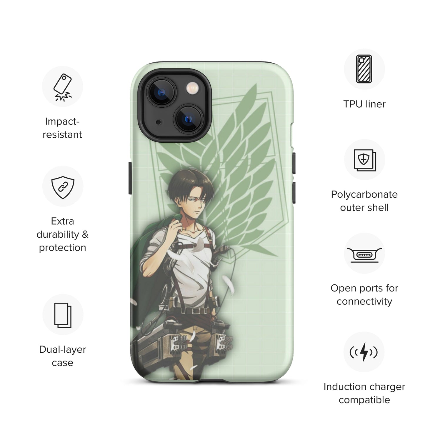 Coque d'iPhone® Levi Ackerman