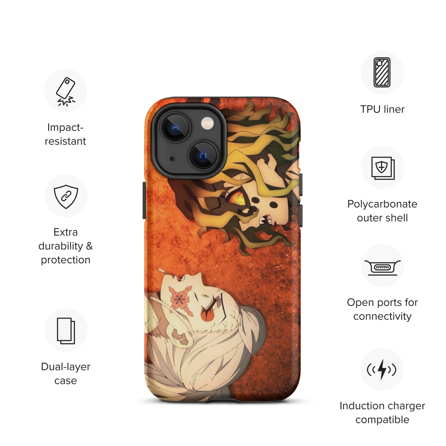 Coque d'iPhone® Demon slayer