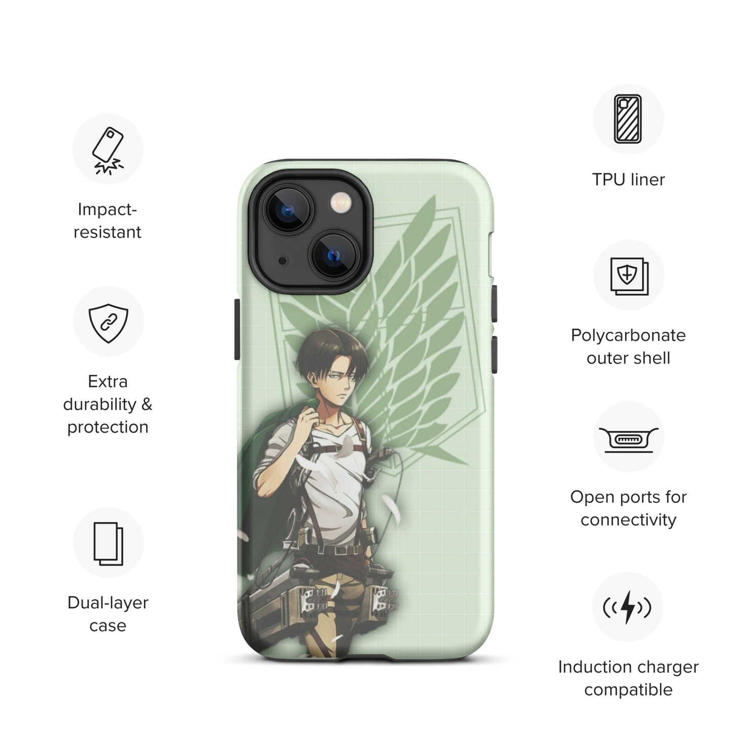 Coque d'iPhone® Levi Ackerman