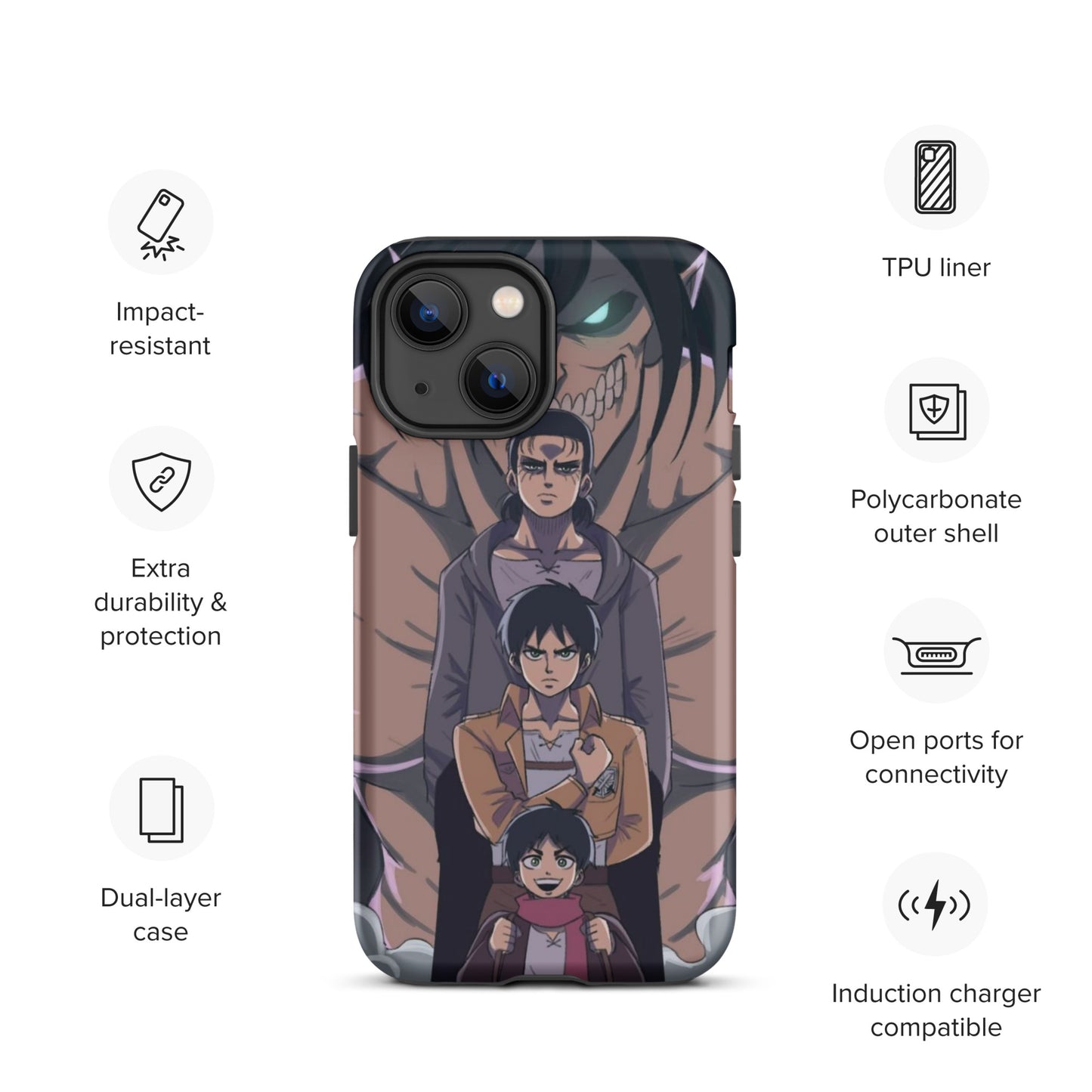 Coque d'iPhone® Eren Jaeger