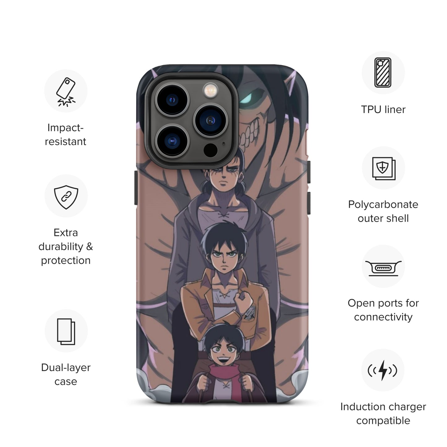 Coque d'iPhone® Eren Jaeger