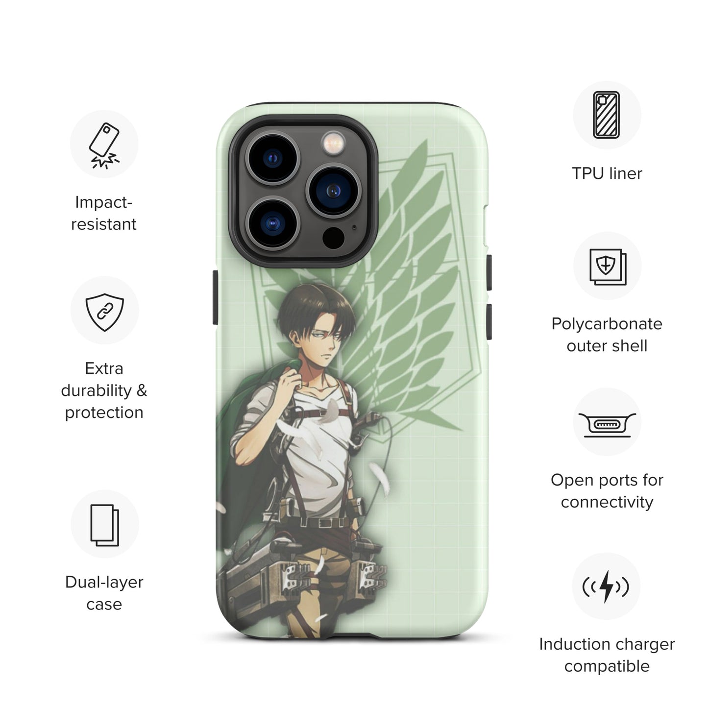 Coque d'iPhone® Levi Ackerman