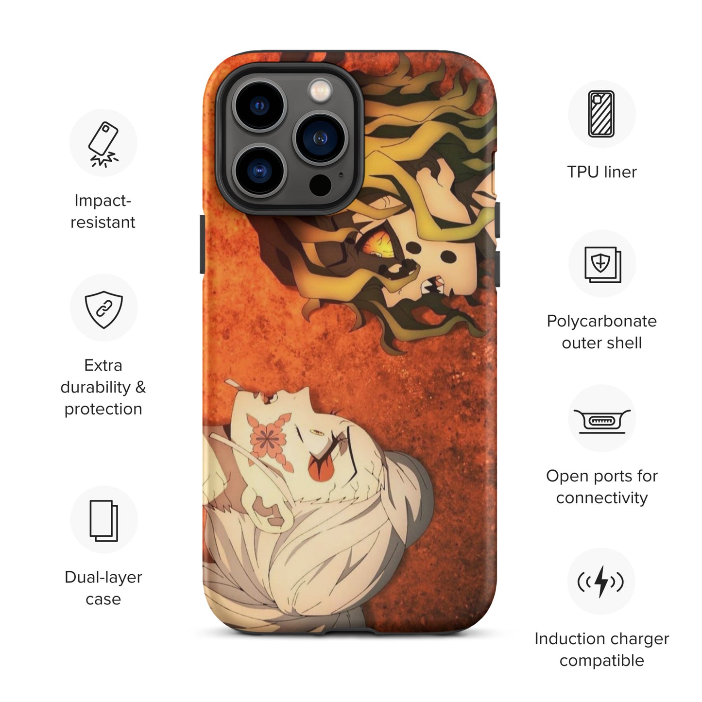 Coque d'iPhone® Demon slayer