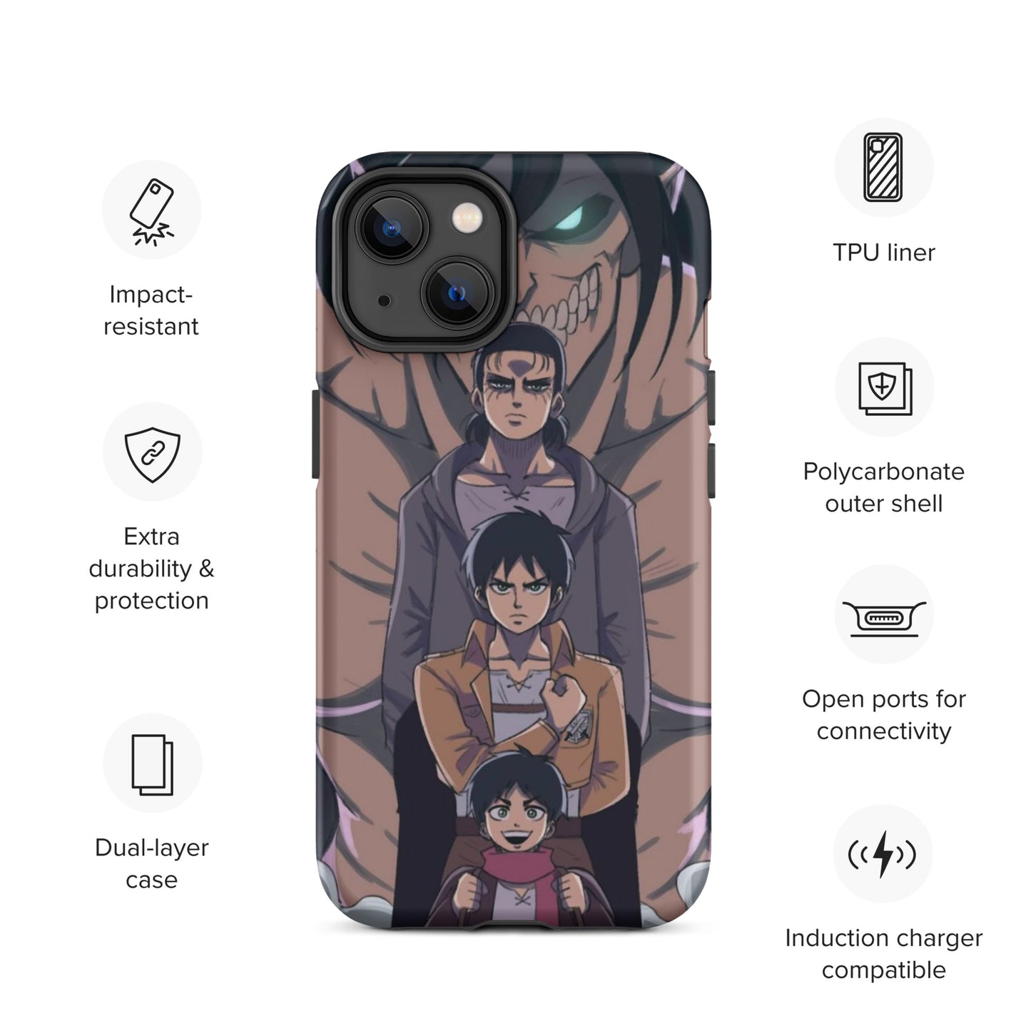 Coque d'iPhone® Eren Jaeger