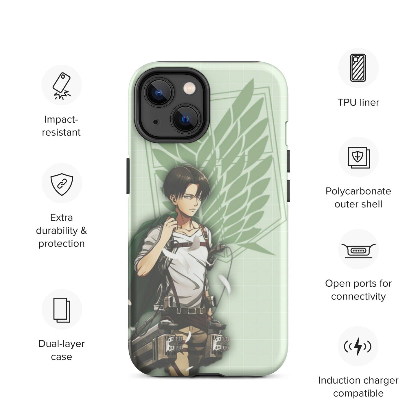 Coque d'iPhone® Levi Ackerman