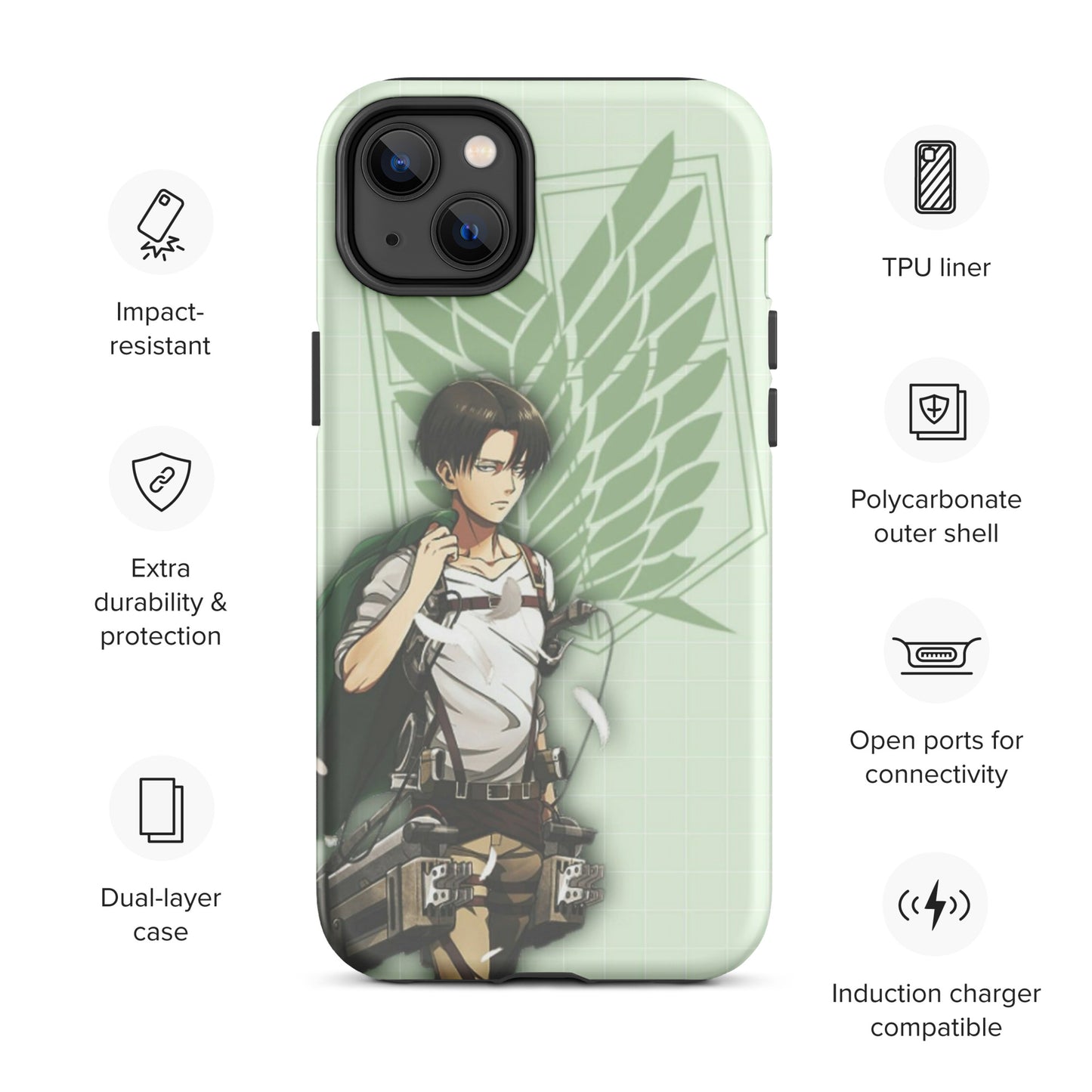 Coque d'iPhone® Levi Ackerman