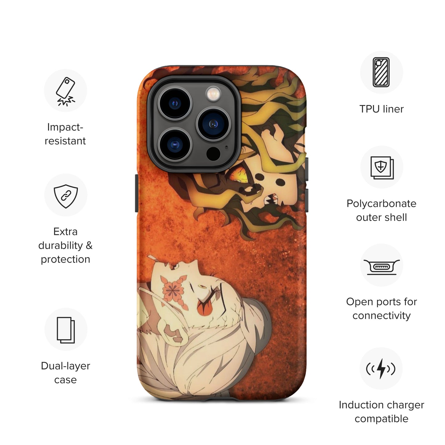 Coque d'iPhone® Demon slayer