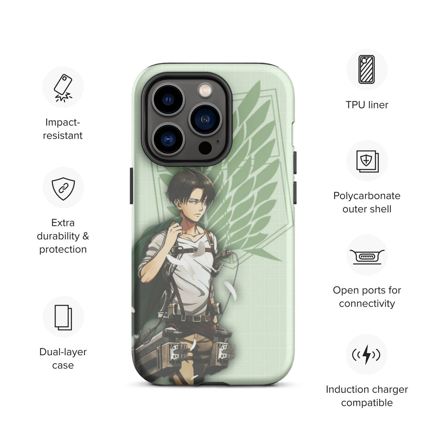 Coque d'iPhone® Levi Ackerman