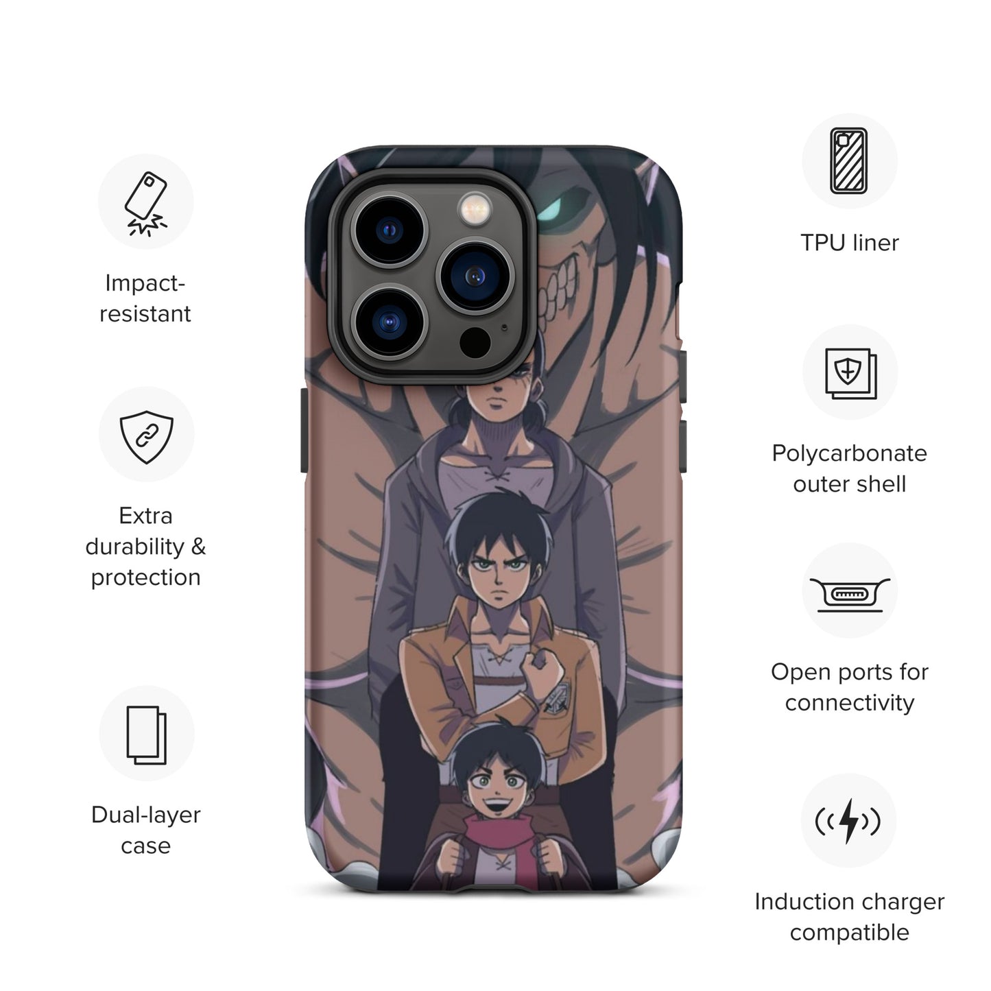 Coque d'iPhone® Eren Jaeger