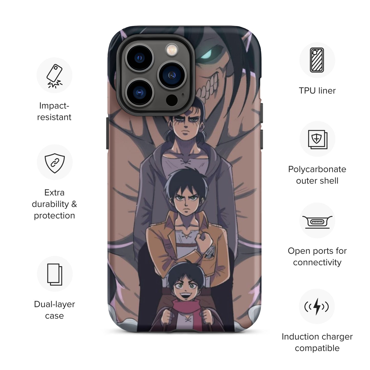 Coque d'iPhone® Eren Jaeger