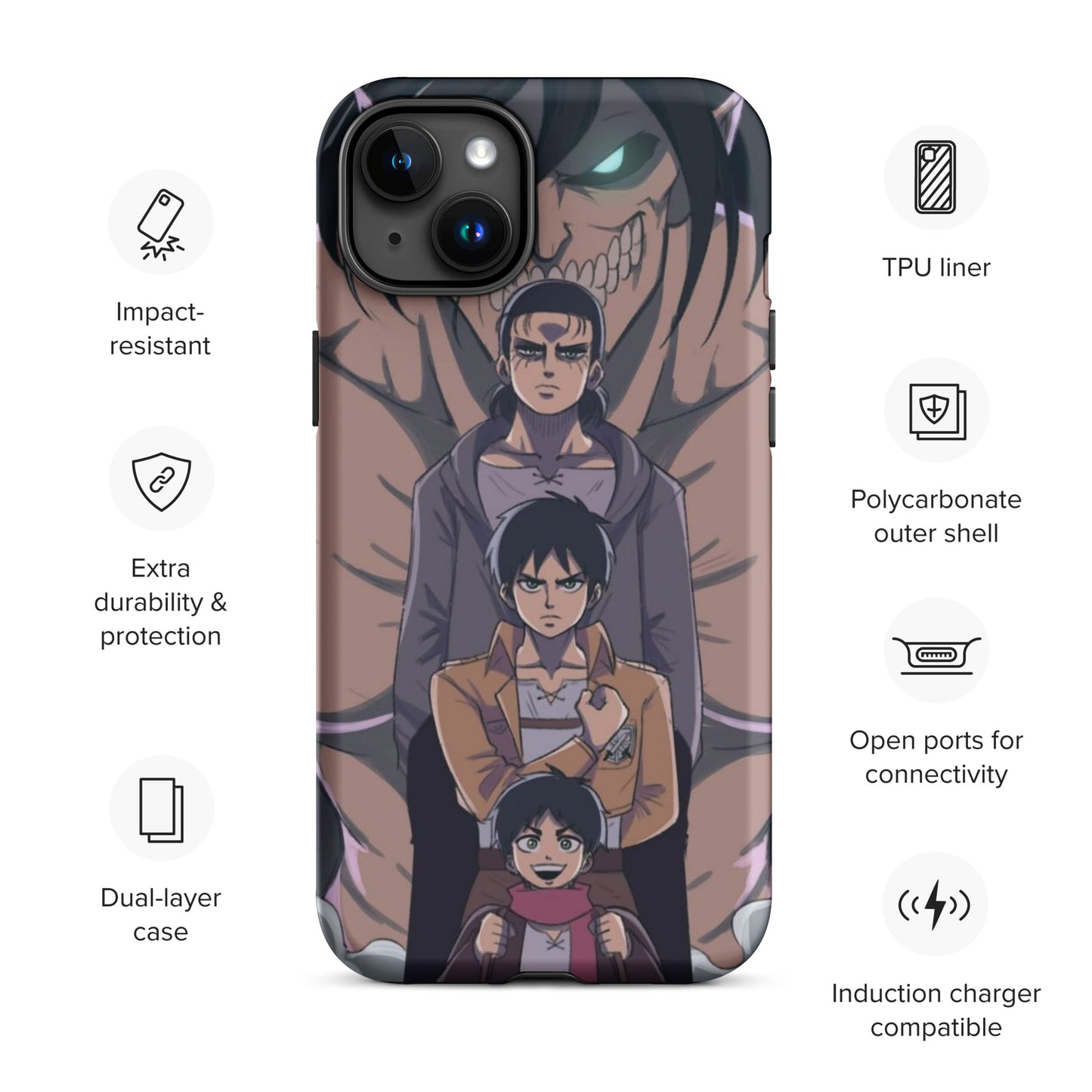 Coque d'iPhone® Eren Jaeger