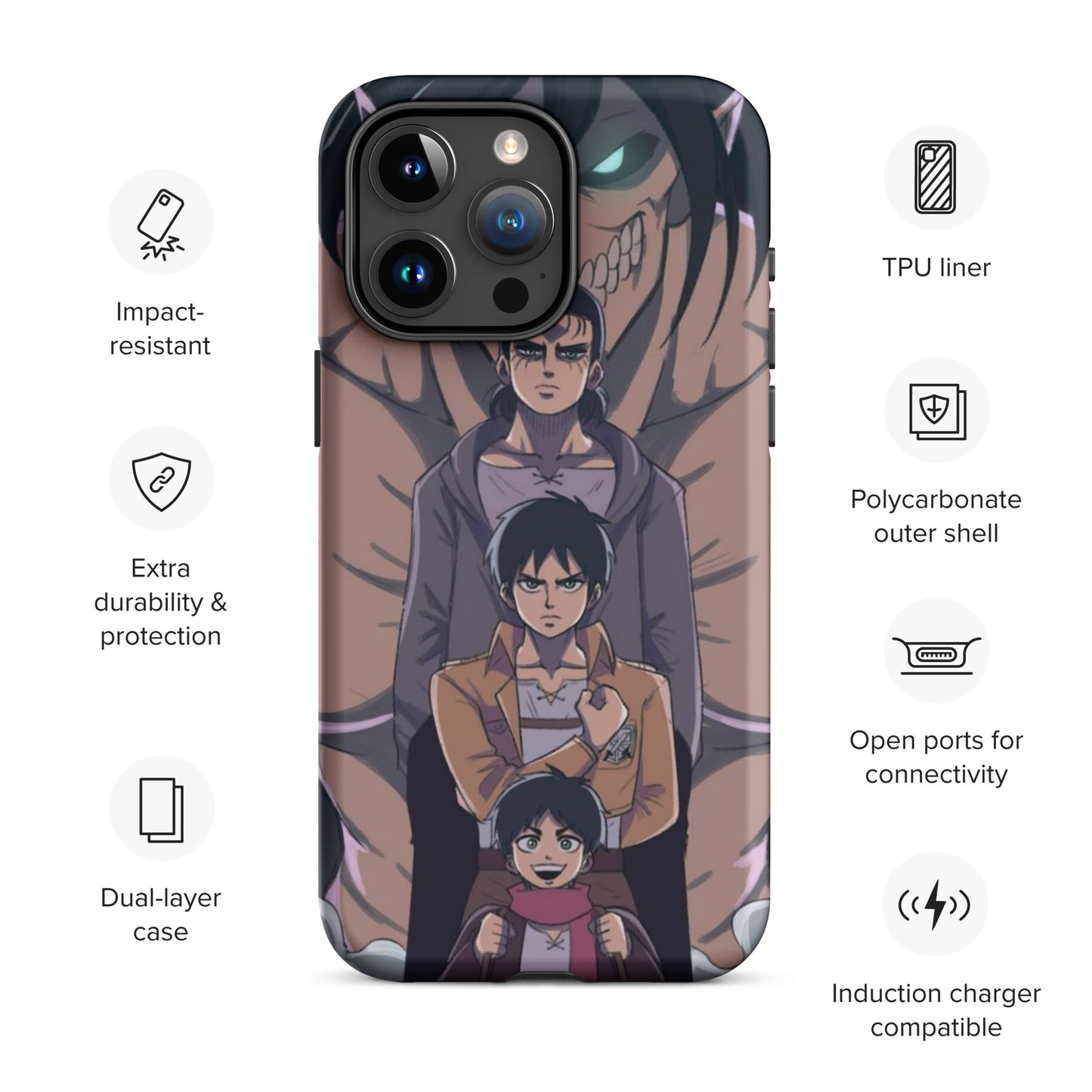 Coque d'iPhone® Eren Jaeger