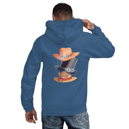 Unisex hoodie hats of the 3 brothers