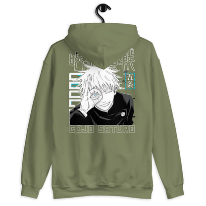 Gojo Hoodie Behind