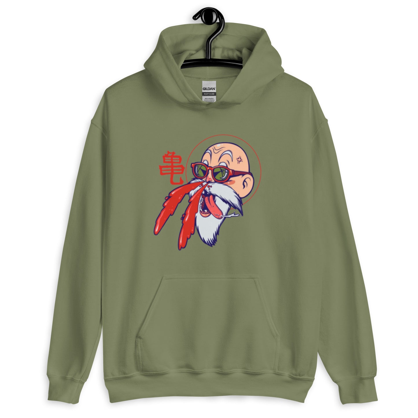 Sweat à capuche Maitre Roshi