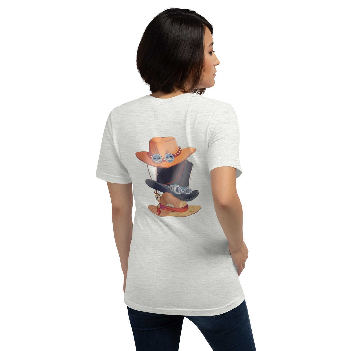 T-shirt unisexe chapeaux des 3 frères