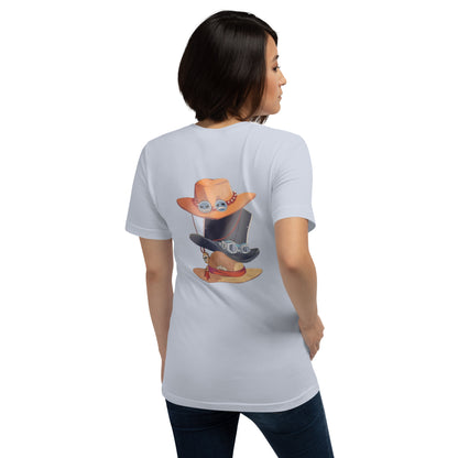 T-shirt unisexe chapeaux des 3 frères