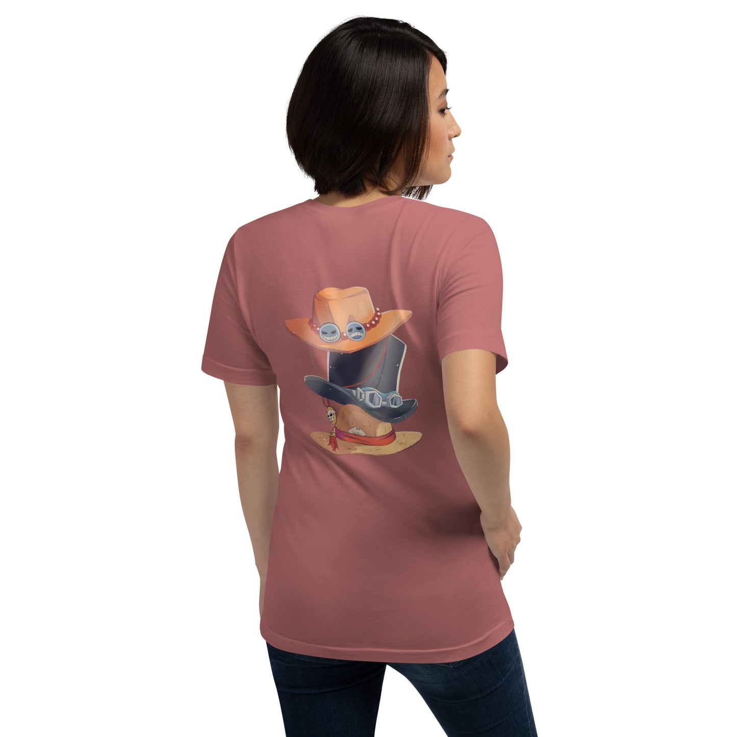 T-shirt unisexe chapeaux des 3 frères