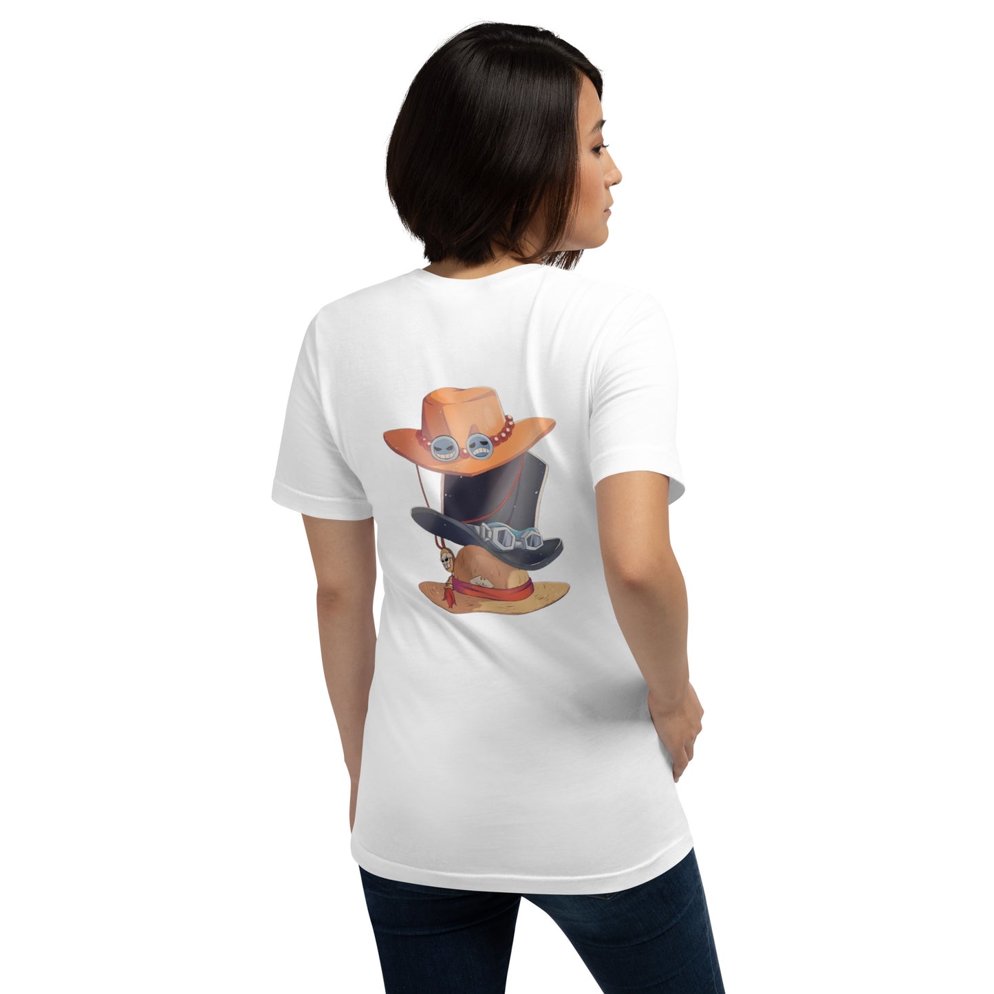 T-shirt unisexe chapeaux des 3 frères