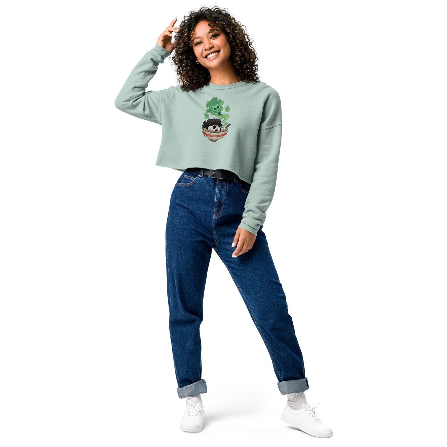 Brook Crop-Top Sweatshirt