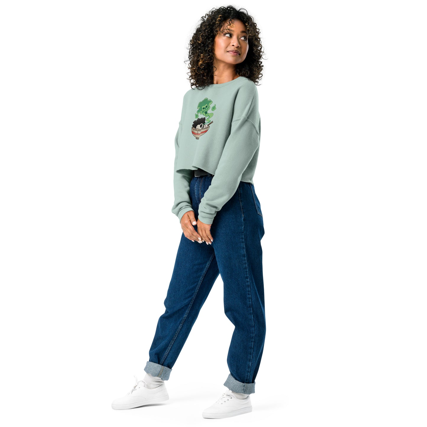 Brook Crop-Top Sweatshirt